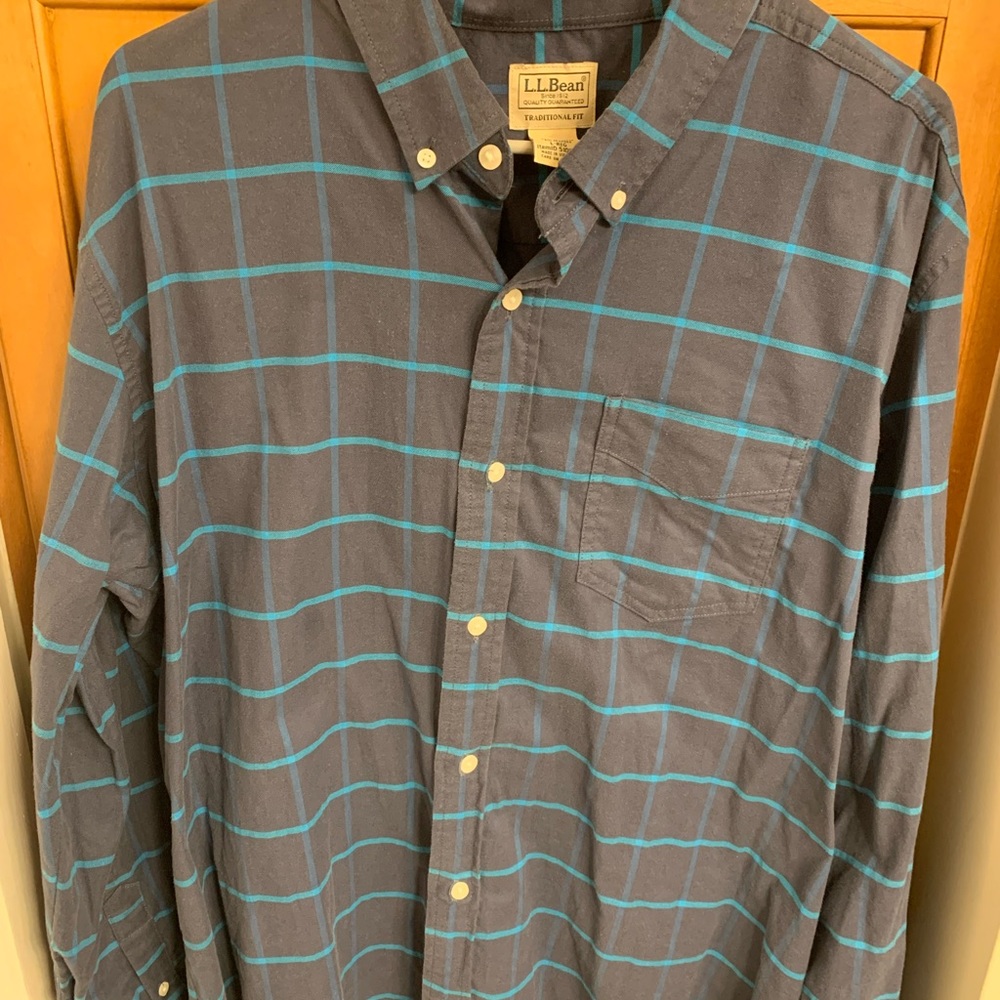 Mens LL Bean Shirt Large